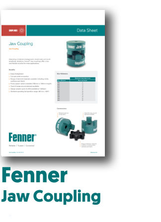 PDF of Fenner Jaw Coupling Datasheet