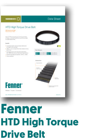 PDF of Fenner HTD High Torque Drive Belt Datasheet