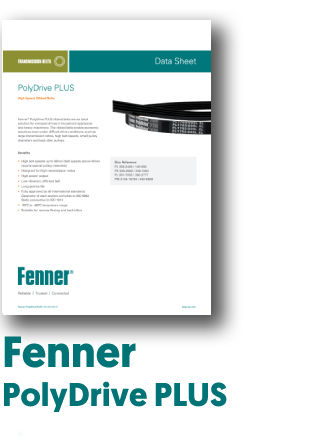 PDF of Fenner PolyDrive Plus Friction Belts Datasheet