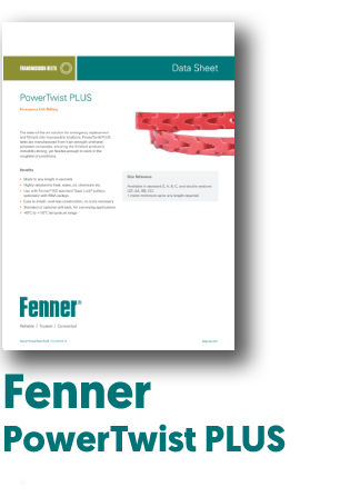 PDF of Fenner PowerTwist Plus Friction Belt Datasheet