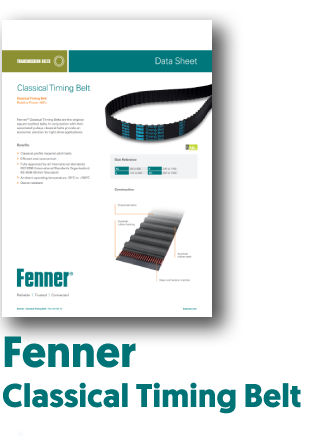 PDF of Fenner Classical Timing Belt Datasheet