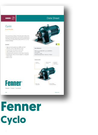 PDF of Fenner Cyclo Gearbox Datasheet