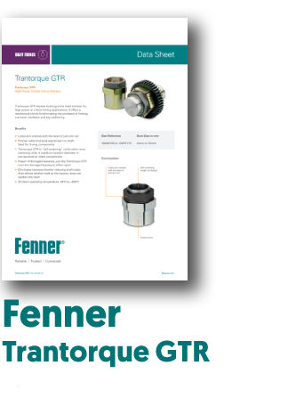 PDF of Fenner Trantorque GTR Shaft Fixings Datasheet