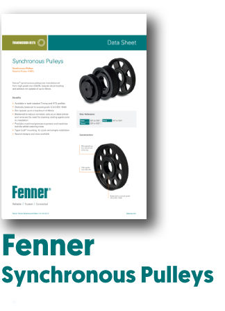 PDF of Fenner Synchronous Pulleys Datasheet