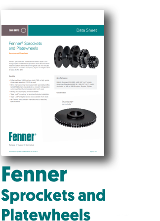 PDF of Fenner Sprockets and Platewheels Datasheet