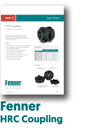 PDF of Fenner HRC Coupling Datasheet
