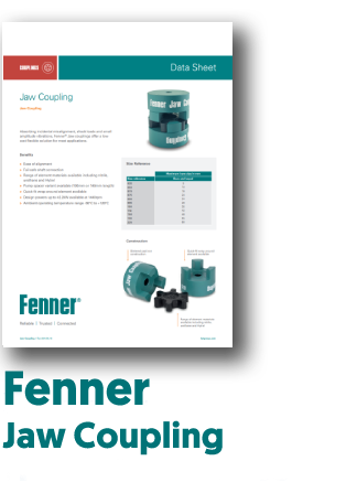 PDF of Fenner Jaw Coupling Datasheet