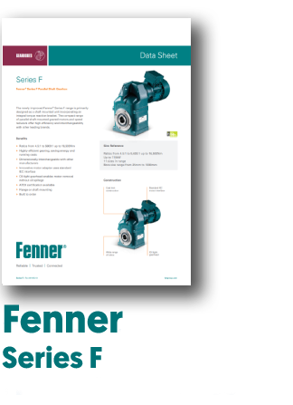 PDF of Fenner Series F Gearbox Datasheet