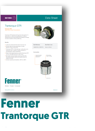 PDF of Fenner Trantorque GTR Shaft Fixings Datasheet