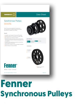 PDF of Fenner Synchronous Pulleys Datasheet